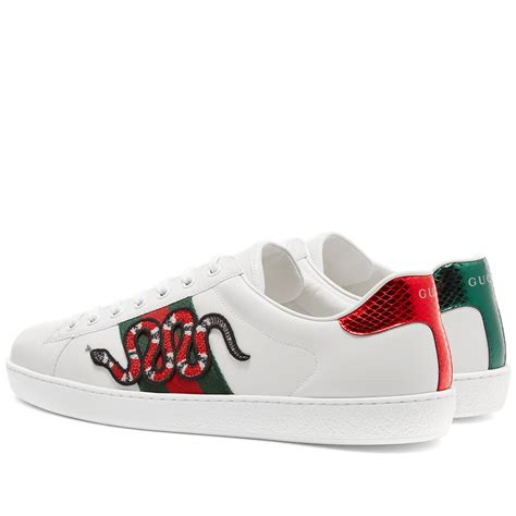 gucci ace sneakers snake replica|gucci ace metallic snakeskin sneakers.